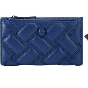 Kurt Geiger Blue Quilted Wallet